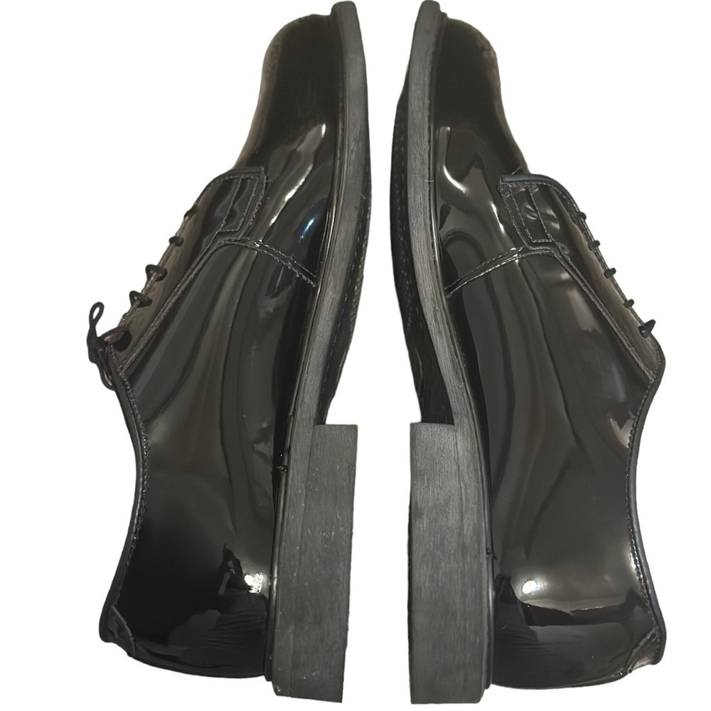 Altama Men’s Black Patent Leather Dress Shoes Size 11E - Picture 7 of 8